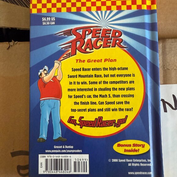 BOOK SPEED RACER "THE GREAT PLAN" - Picture 3 of 9